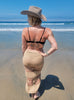 Brown Coverup Skirt